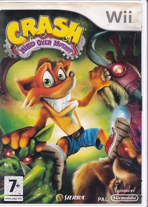 Crash Mind Over Mutant - Without Manual - Wii (B Grade) (Used) (Eng) 
